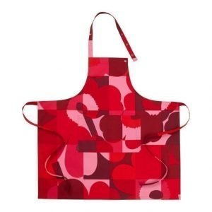 Marimekko Ruutu Unikko Esiliina