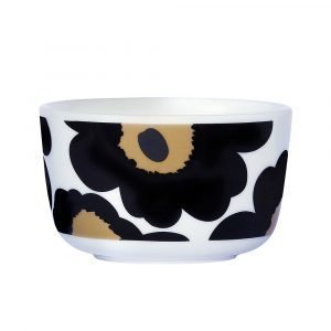 Marimekko Unikko Kulho Valkoinen / Musta 25 Cl