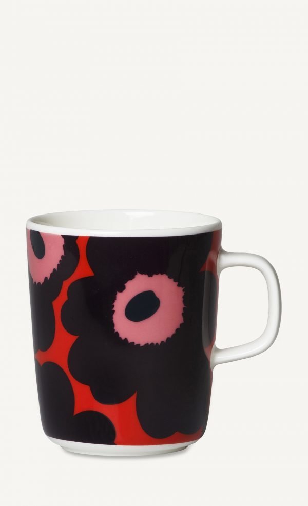 Marimekko Unikko Muki Punainen Violetti Vaaleanpunainen 4 Dl