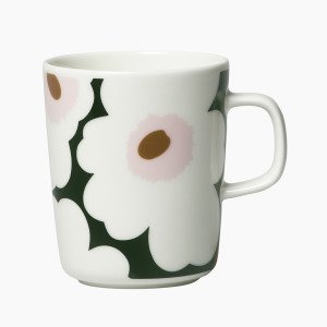 Marimekko Unikko Muki Valkoinen / Vihreä / Vaaleanpunainen 25 Cl