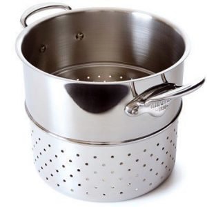 Mauviel Cook Style Pastaosa kiillotettua terästä Ø 24 cm