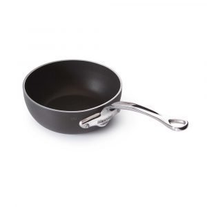 Mauviel M´Stone3 Sautépannu Musta 200 Mm