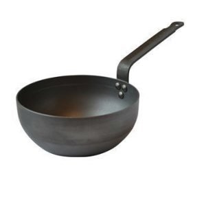 Mauviel Sautépannu hiiliteräs pyöristetty Ø 24 cm