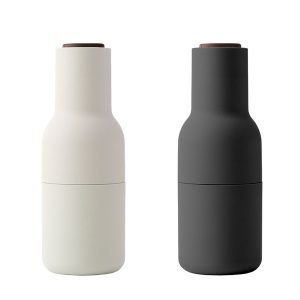 Menu Bottle Suola- Ja Pippurimylly Harmaa / Pähkinä 2 Kpl