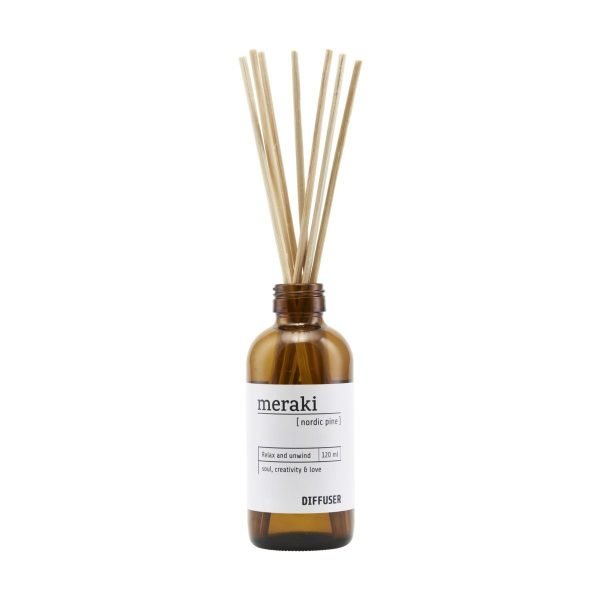 Meraki Diffuser & 7 Tuoksutikkua Nordic Pine 12 Cl