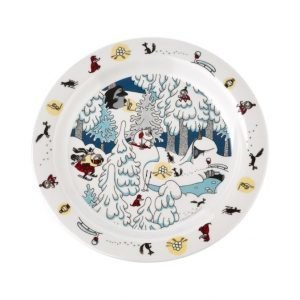 Moomin Talvimaa Lautanen 21 cm