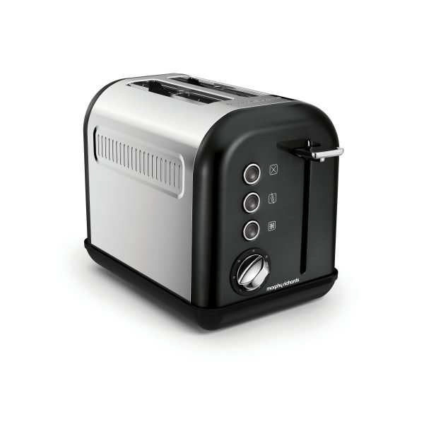 Morphy Richards Accent Leivänpaahdin 2 Viipaletta Musta