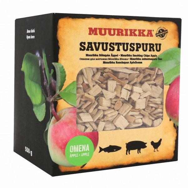 Muurikka Savustuspuru Omenapuu 550 G