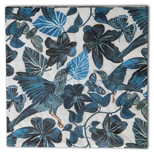 Nadja Wedin Design Blues Servetti Sininen 33x33 Cm 20-Pakkaus