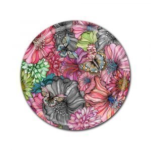 Nadja Wedin Design Flower Power Tarjotin Rose Ø46 Cm