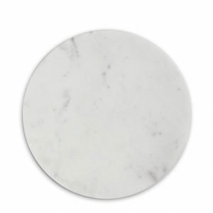 Nordstjerne White Marble Leikkuulauta Pyöreä Valkoinen