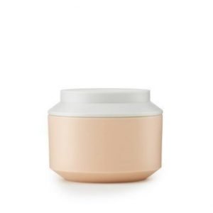 Normann Copenhagen Geo Purkki kannella Nude/jää Ø 10 cm