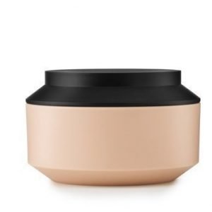 Normann Copenhagen Geo Purkki kannella Nude/musta Ø 15 cm