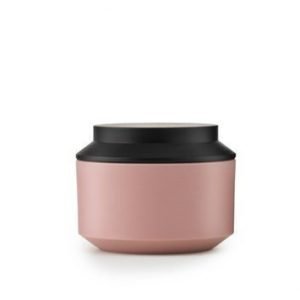 Normann Copenhagen Geo Purkki kannella vaaleanpunainen/musta Ø 10 cm