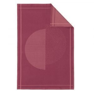 Normann Copenhagen Illusion Keittiöpyyhe Burgundy 75x50 Cm