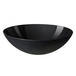 Normann Copenhagen Krenit Salaattkulho Musta