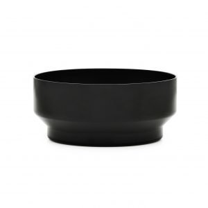 Normann Copenhagen Meta Kulho Musta 16 Cm