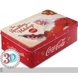 Nostalgic Art Peltipurkki 3d Coca-Cola For Sparkling Holidays 2