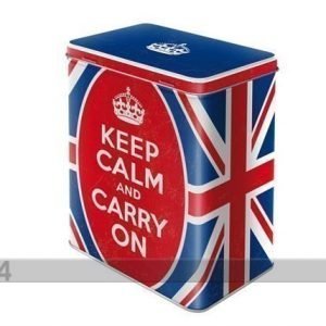 Nostalgic Art Peltipurkki Keep Calm And Carry On 3 L