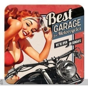 Nostalgic Art Retro Lasinalusta Best Garage 4 Kpl