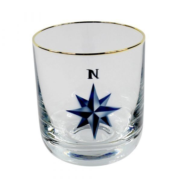 Nybro Crystal Crystal Ink Whiskey Glass