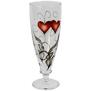 Nybro Crystal Heart Olutlasi 38 Cl 2-Pakkaus