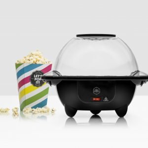 Obh Nordica Big Popper Popcorn Kone Musta