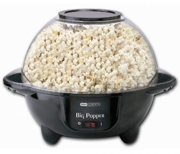 Obh Nordica Big Popper Popcorn Kone Musta