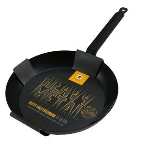 Opa Heavy Metal Mustahiiliteräspannu 28 Cm