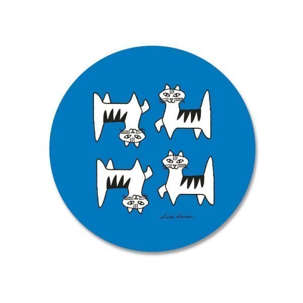 Opto Design Cat Felix Pannunalunen Sininen 21 Cm