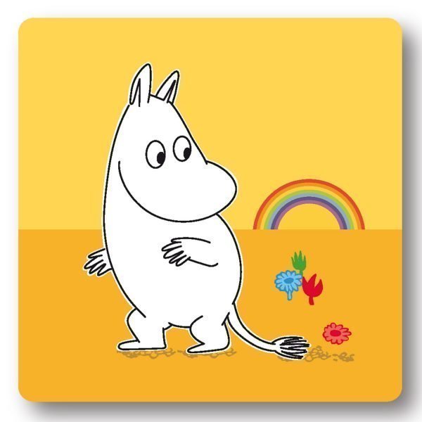 Opto Design Moomin Rainbow Alunen Keltainen