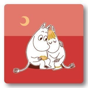 Opto Design Moomin Sunset Love Alunen Punainen