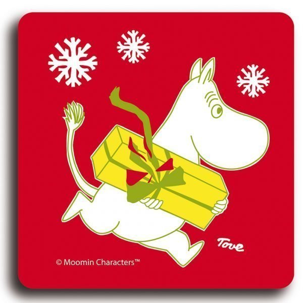 Opto Design Muumi Lasinalunen Christmas Moomin