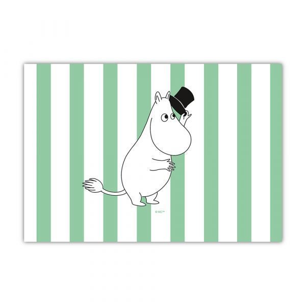 Opto Design Muumi Pöytätabletti Moominpapa Stripe Vihreä