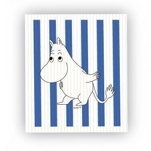 Opto Design Muumi Tiskirätti Moomin Stripe Sininen