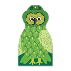 Opto Design Owl Leikkuulauta Vihreä 30x17 Cm