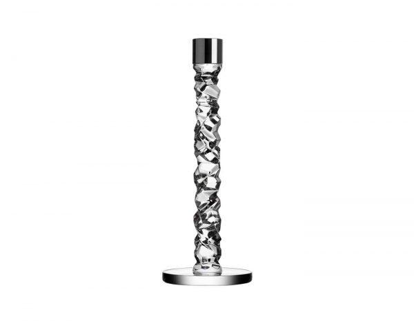 Orrefors Carat Kynttilänjalka Kristalli 30 Cm