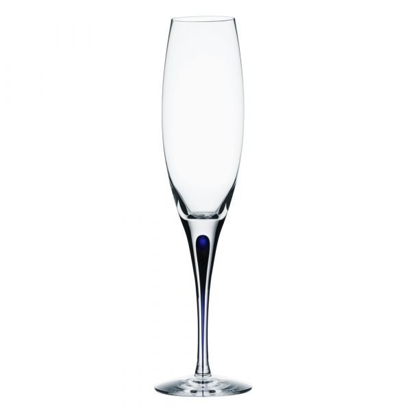 Orrefors Intermezzo Sininen Samppanjalasi 26 Cl