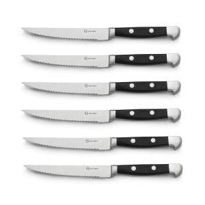 Outset Steakhouse Kapeat Grilliveitset Ruostumaton Teräs 13 Cm 6 Kpl