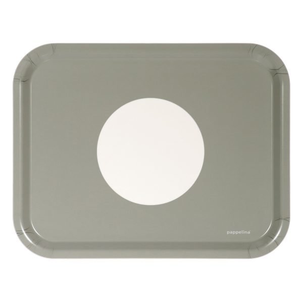 Pappelina Vera Tarjotin Grey 36x28 Cm