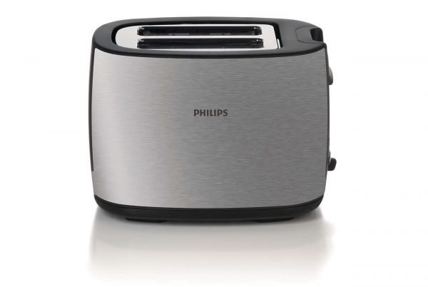 Philips Hd2628 / 20 Leivänpaahdin 2 Viipaletta Ruostumaton Teräs Hopea