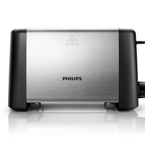 Philips Hd4825 / 90 Leivänpaahdin 2 Viipaletta Metalli Hopea