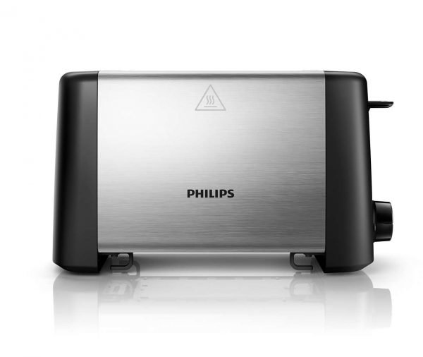 Philips Hd4825 / 90 Leivänpaahdin 2 Viipaletta Metalli Hopea