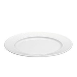 Pillivuyt Plissé Lautanen valkoinen Ø 17 cm