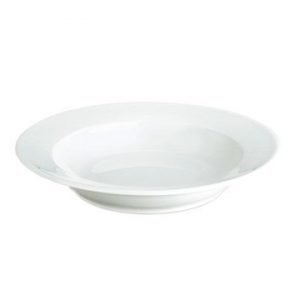 Pillivuyt Sancerre Syvä lautanen valkoinen 22 cm