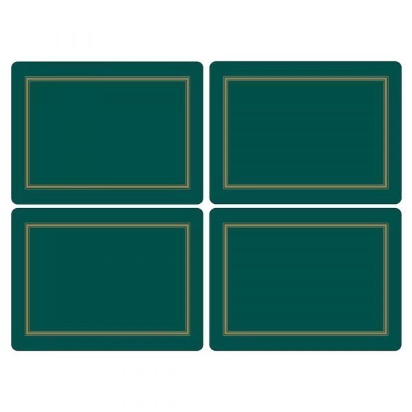 Pimpernel Classic Emerald Pöytätabletti 4-Pakkaus
