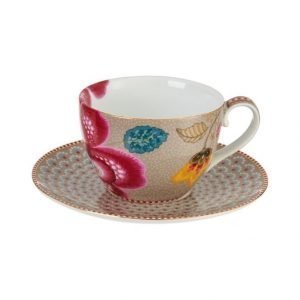 Pip Studio Fantasy Cappuccinokuppi+Lautanen 280 ml