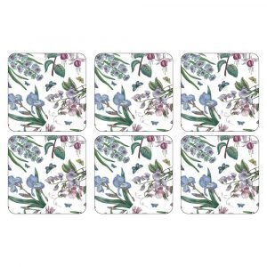 Portmeirion Botanic Garden Chintz Lasinalunen 6-Pakkaus