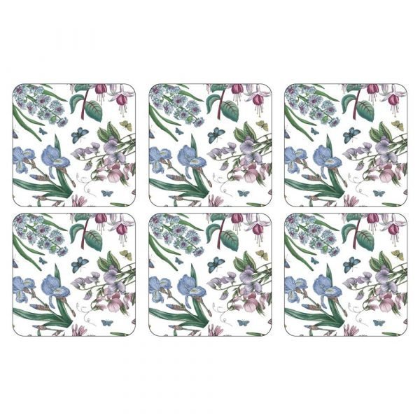 Portmeirion Botanic Garden Chintz Lasinalunen 6-Pakkaus