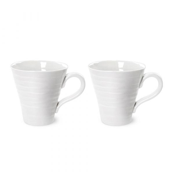 Portmeirion Sophie Conran Muki Valkoinen 2-Pakkaus